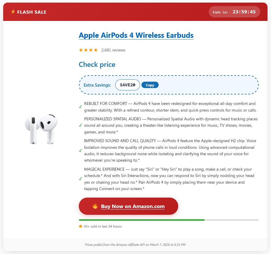 Deal Hunter Template