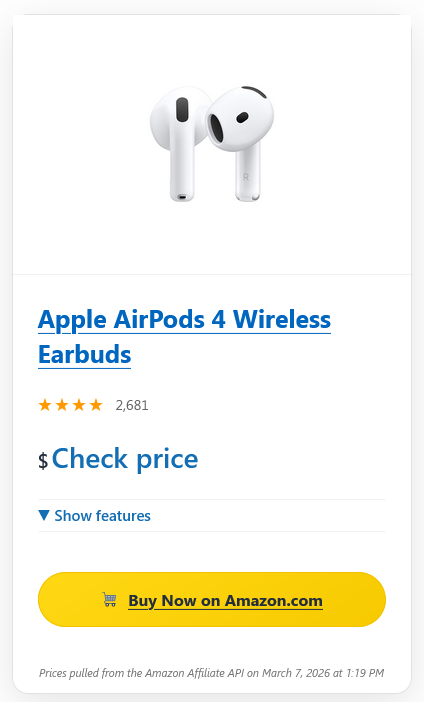 Mobile Card Template